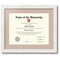 ArtToFrames Collage Photo Picture Frame with 1 - 11x14 inch Openings, Framed in White with Over 62 Mat Color Options and Regular Glass (CSM-3966-726)